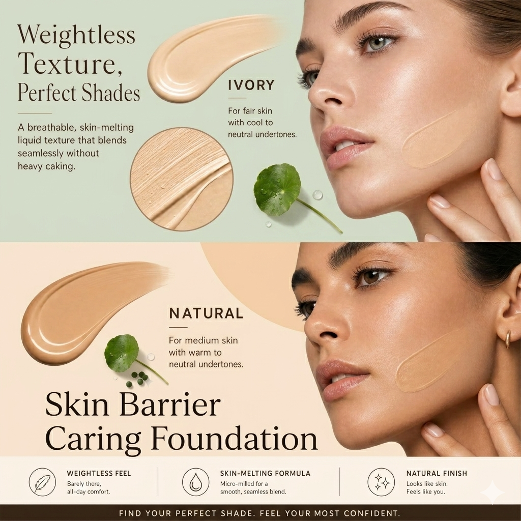 LBBYIN Skin Barrier Caring Foundation