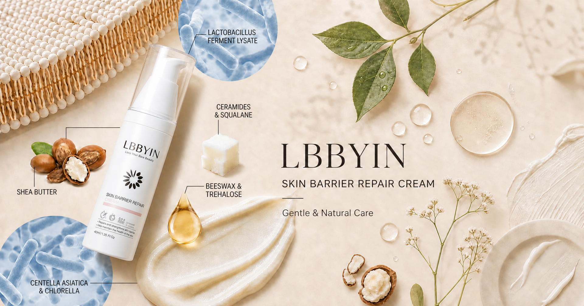 LBBYIN Skin Barrier Repair Cream